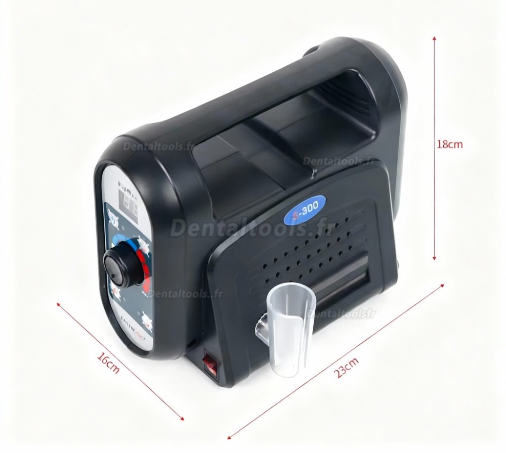 FASTONG S300 micromoteur dentaire sans balais 50000 tr min avec pi&egrave;ce &agrave; main de polissage